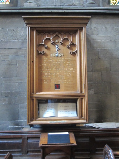 Oorlogsmonument St Cuthberts Church Darlington #4