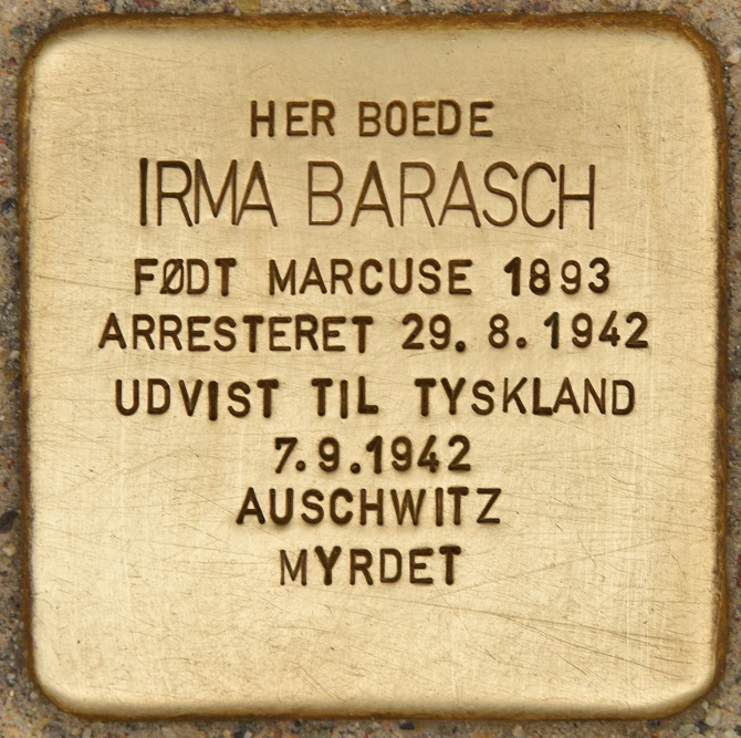 Stolpersteine Nørregade 27 #2