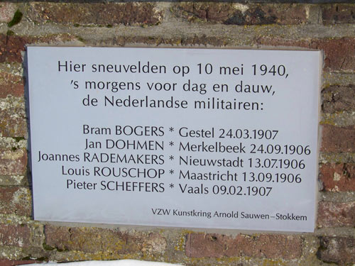 Memorial Killed Dutch Soldiers #4