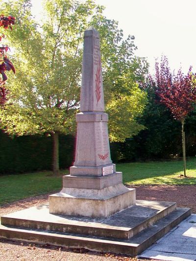 Oorlogsmonument Armancourt #1