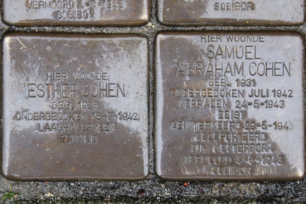 Stolpersteine Jan van Eijckstraat 39 #3