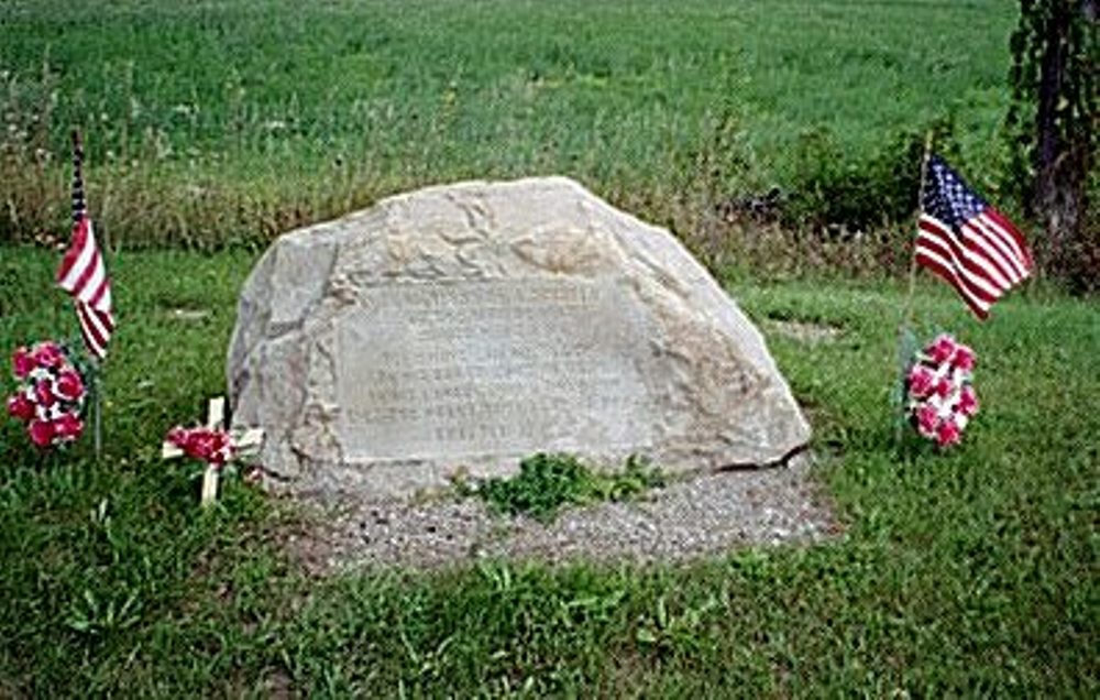 Grave American Soldier War of 1812 #1