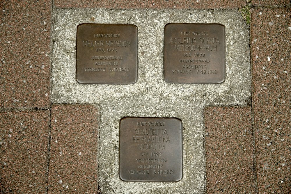 Stolpersteine De Grint 37 (nu Wilhelminastraat 38)