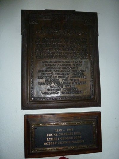 War Memorial St. Bartholomew Church