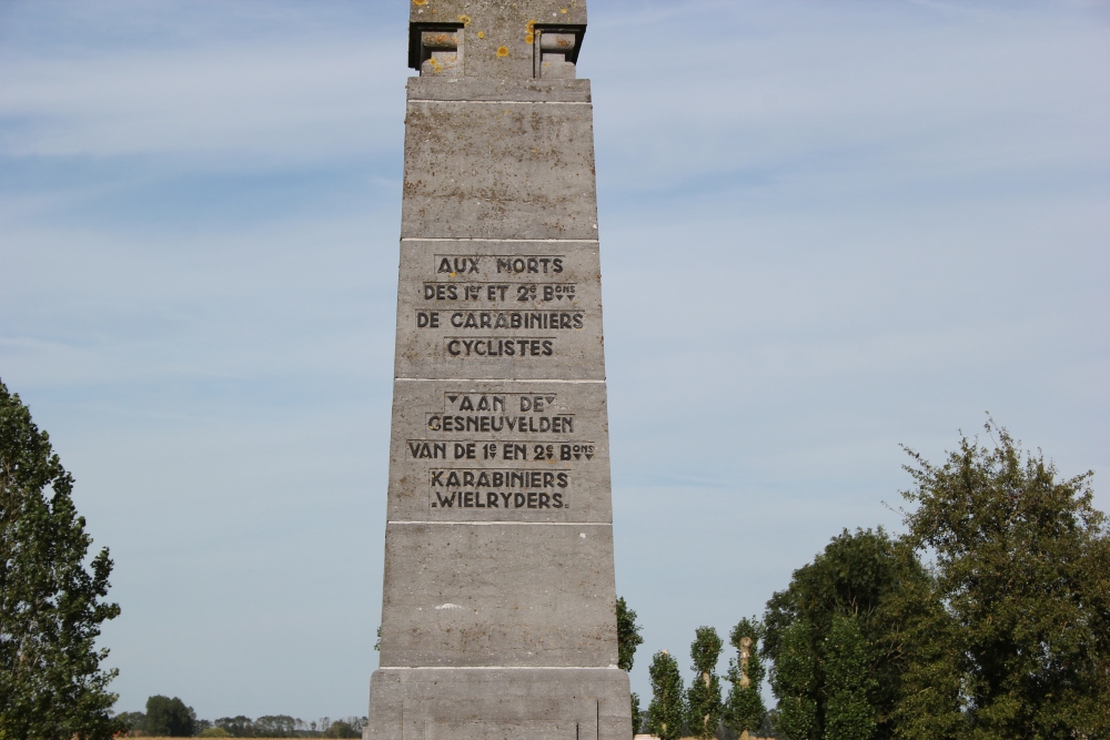 Memorial 1st and 2nd Battalion Carabineers-Cyclists #2