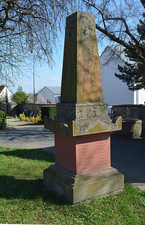 Franco-Prussian War Memorial Ober-Rosbach #1