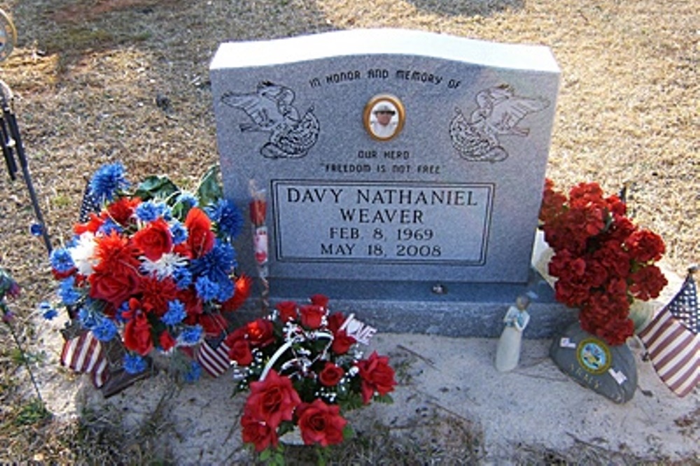 American War Grave Lilla Memorial Baptist Church Cemetery