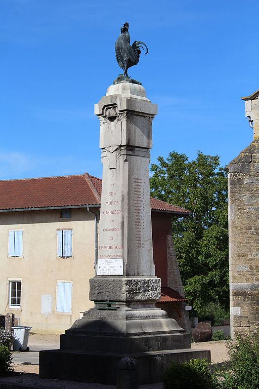 Oorlogsmonument Lescheroux #1