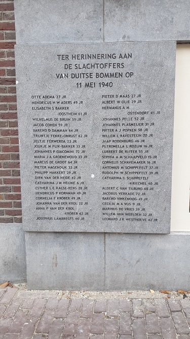 Gedenkteken Slachtoffers Duitse Bombardement 11 Mei 1940 #2