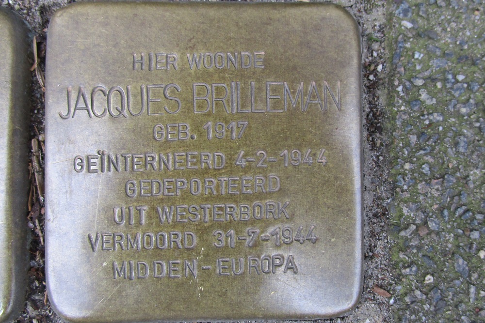 Stolpersteine Pieter Aertszstraat 103 #4