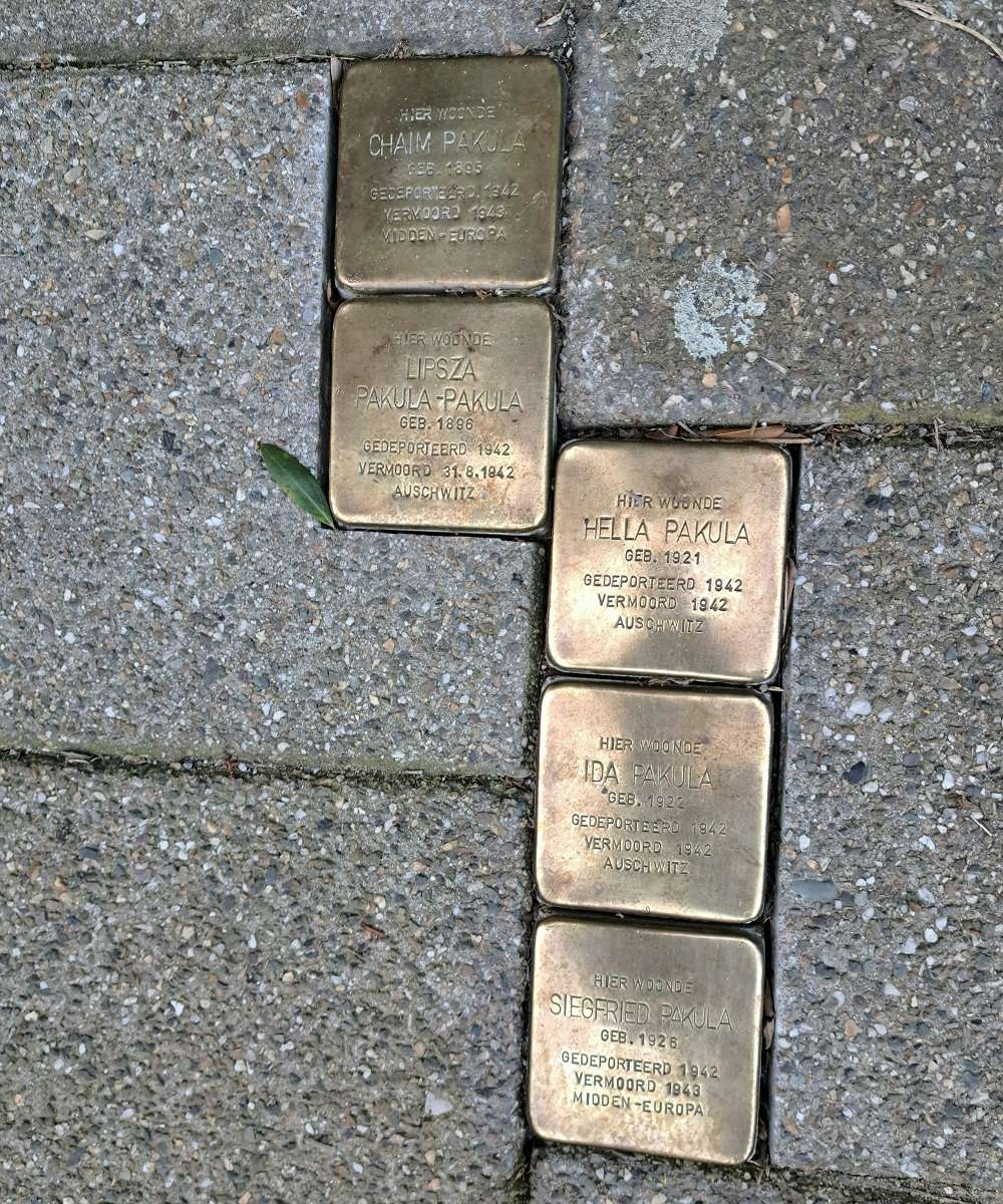 Stolpersteine Landweringstraat 6 (nu Landweringstr. 13) #3