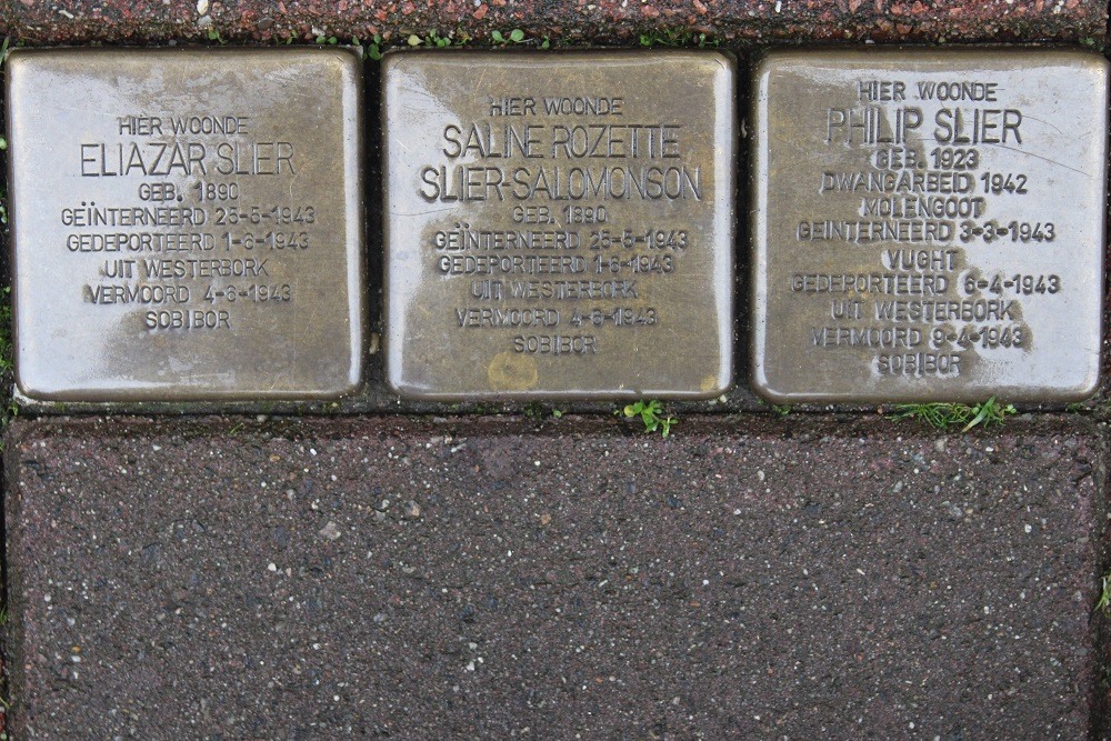 Stolpersteine Vrolikstraat 128 #1