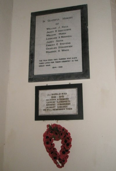 War Memorial All Saints Church