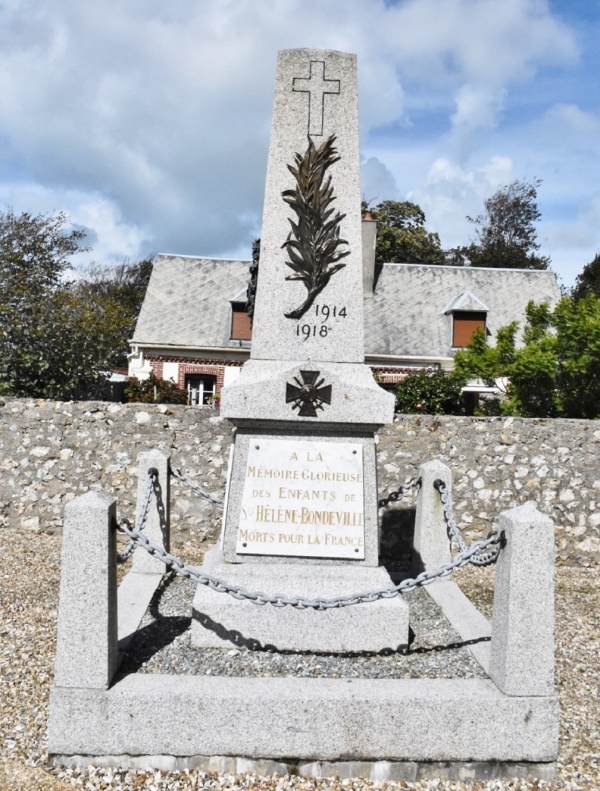 Oorlogsmonument Sainte-Hélène-Bondeville #1