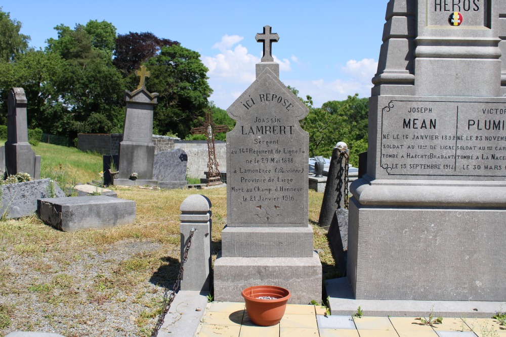 Belgian War Graves Lamontze #4