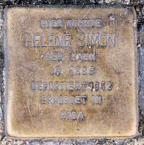 Stolpersteine Kantstrae 130 #2