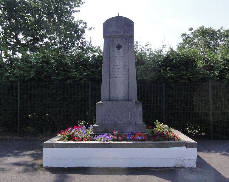 Monument Eerste Wereldoorlog Magny-la-Fosse #1