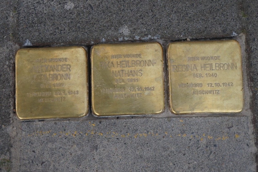 Stolpersteine Rembrandtstraat 13