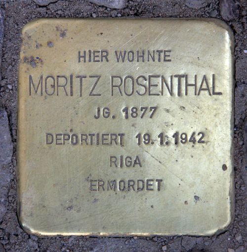 Stolpersteine Nürnberger Straße 16 #5