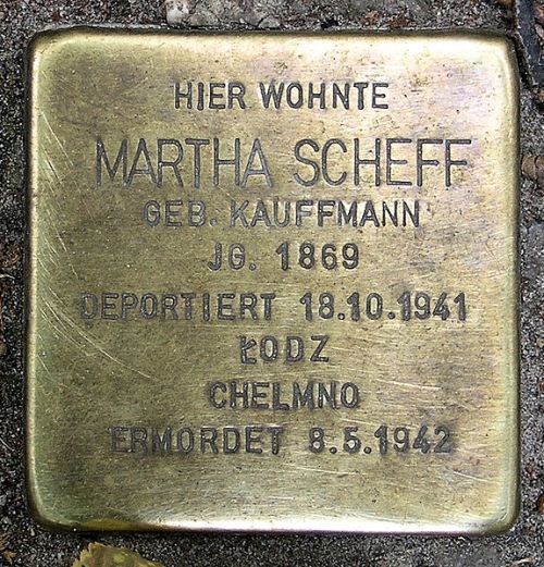 Stumbling Stones Goßlerstraße 21 #5