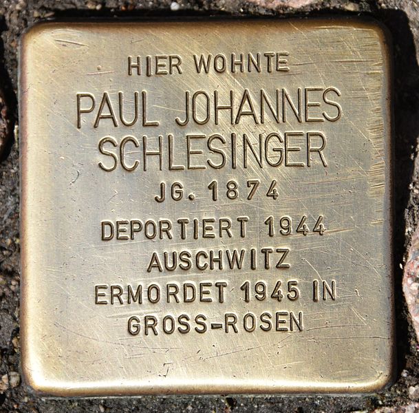 Stolperstein Herzog Leopold-Strae 28