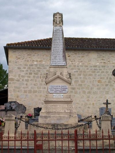 Oorlogsmonument Marions #1