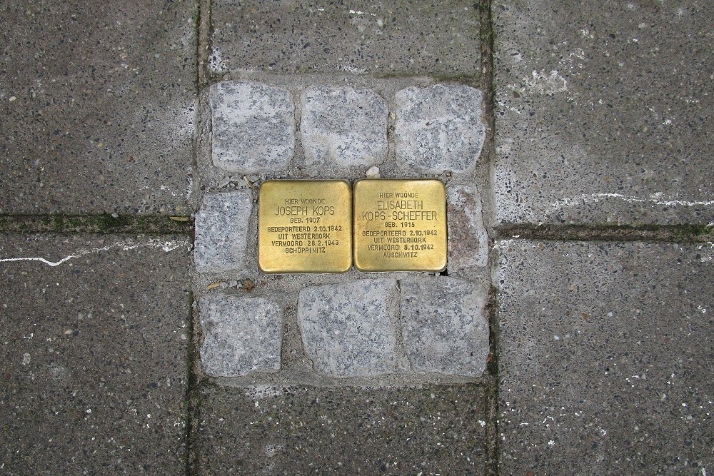 Stolpersteine Vlamingstraat 22 #1