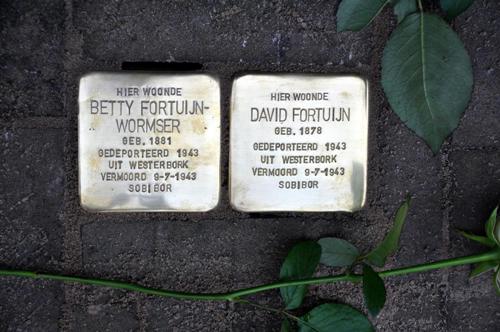 Stolpersteine Kerkstraat 1 #1