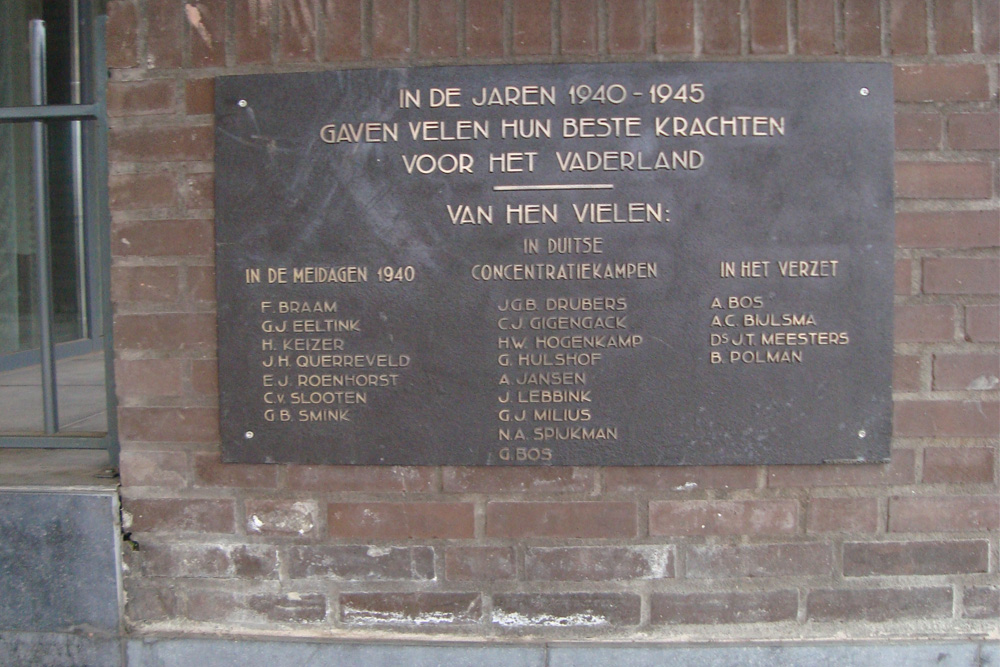 Memorial in City Hall