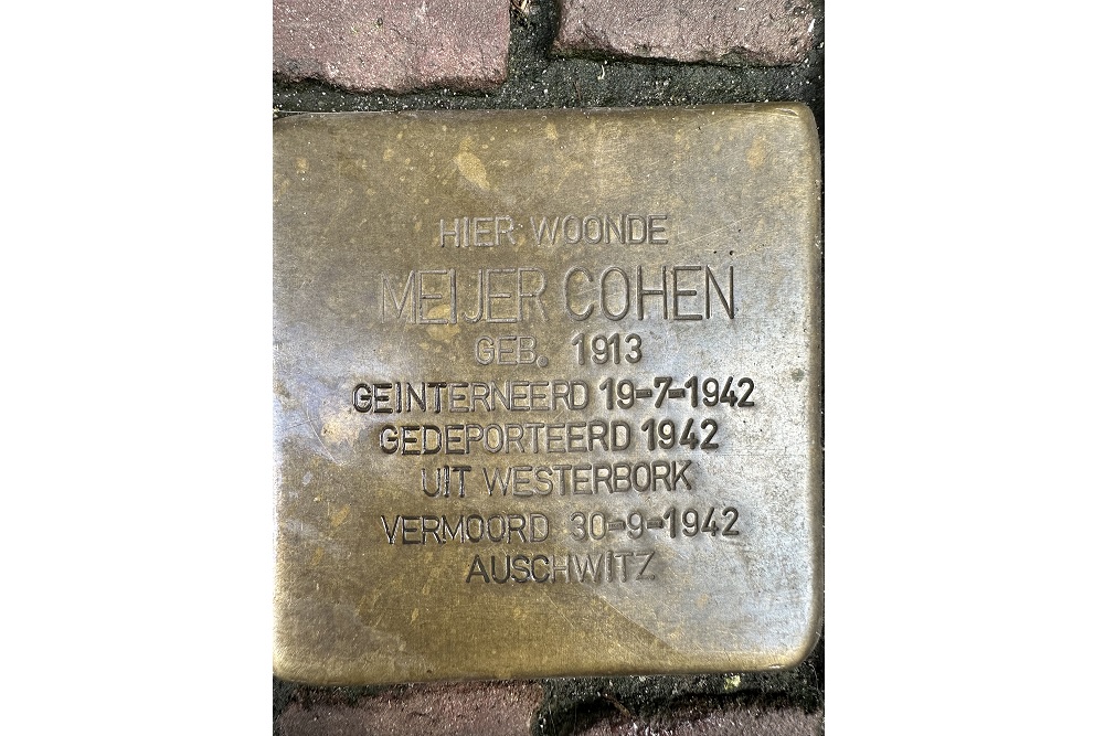 Stolperstein Gerard Doustraat 142 #1