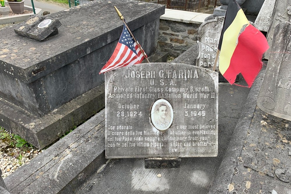 Isolated Grave American Soldier