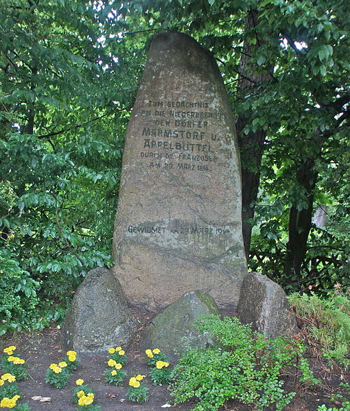 Remembrance Stone Destriction Marmstorf #1