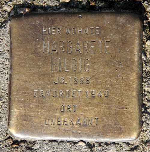 Stolperstein Alte Jakobstrae 124