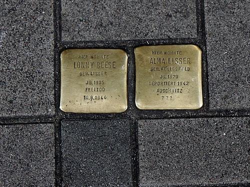 Stolpersteine Grindelallee 73 #1