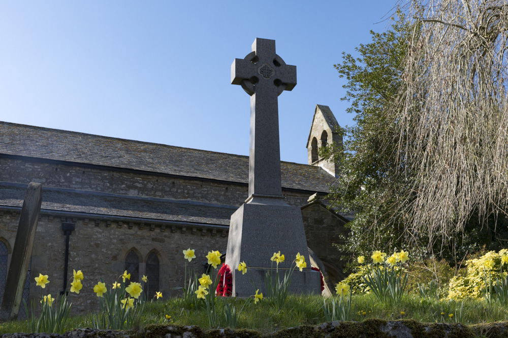 Oorlogsmonument Bishop Middleham #4