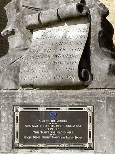 War Memorial Mytholmroyd #2