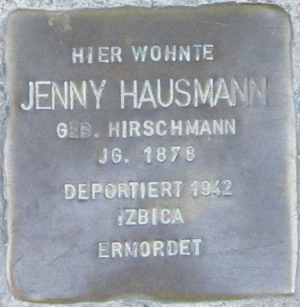 Stolpersteine Kapuzinerstraße 21 #2