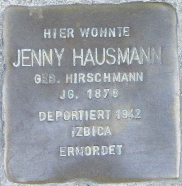 Stolpersteine Kapuzinerstrae 21 #2