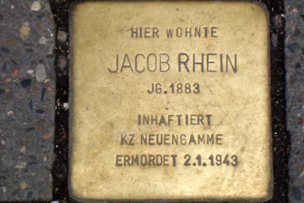 Stolperstein Reeperbahn 141