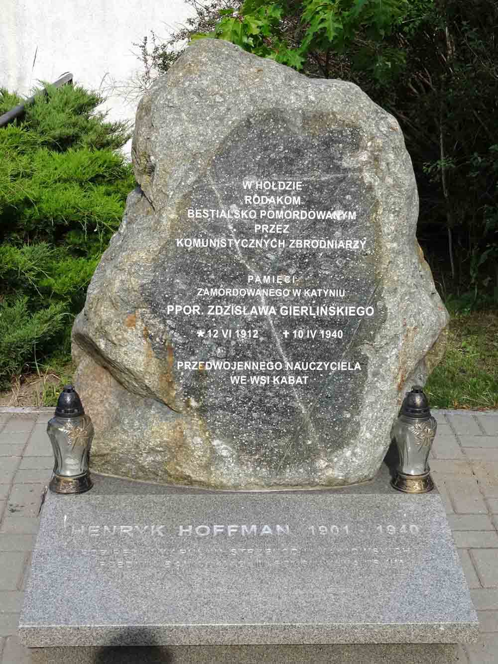 Monument Slachtoffers Katyn 1940