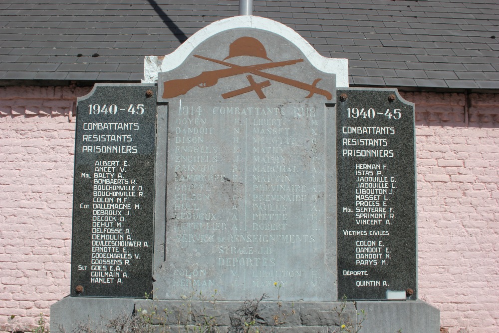 Oorlogsmonument Longueville	 #2
