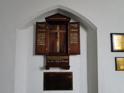 Oorlogsmonument All Saints Church Weybourne