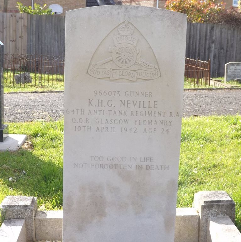 Commonwealth War Grave Stretham Cemetery