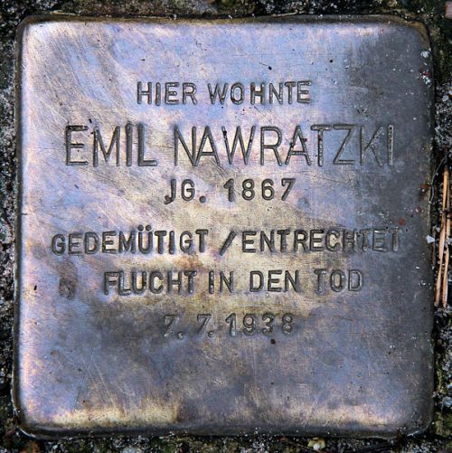 Stolpersteine Teutonenstrae 15 #2