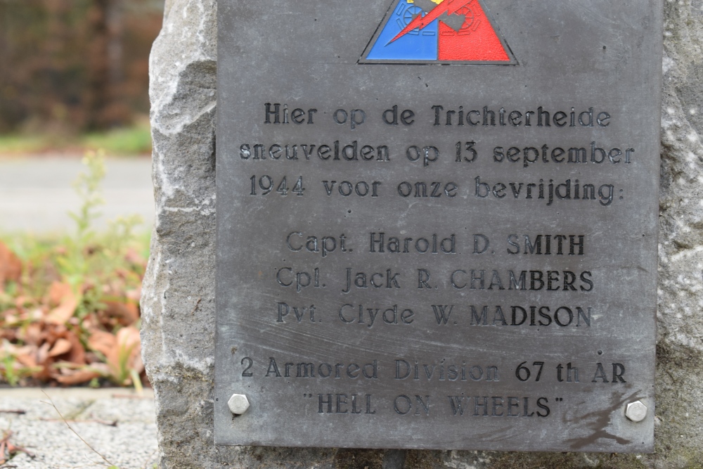 Oorlogsmonument US 2nd Armored Division #3