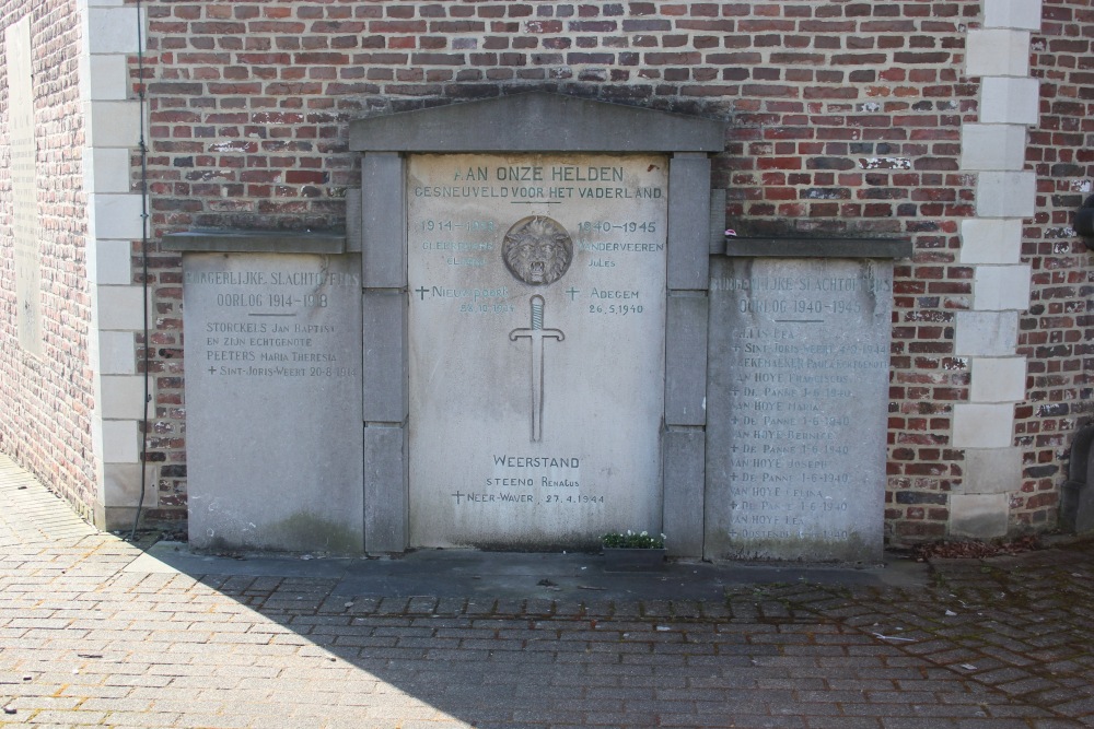 Oorlogsmonument Sint-Joris-Weert #1