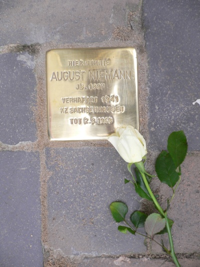 Stumbling Stone Sankt Jürgenplatz 8