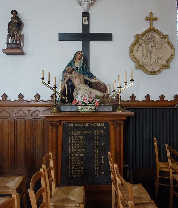 World War I Memorial glise Saint-Honor de Crecques #1