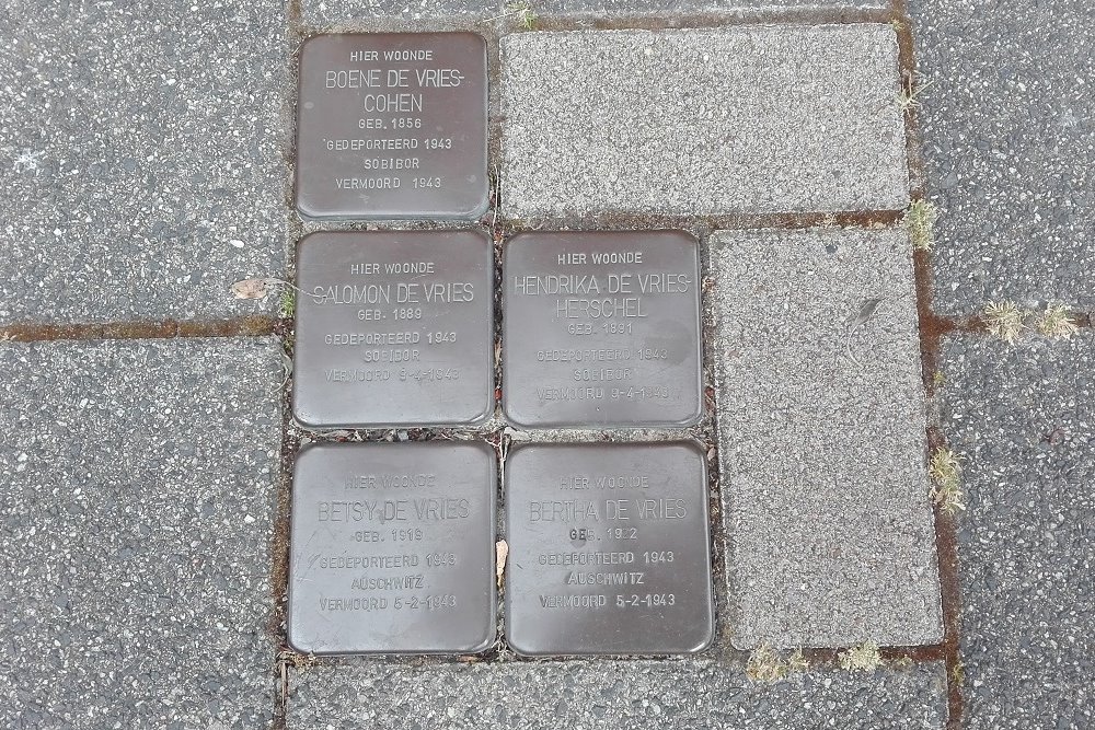 Stolpersteine Magnusstraat 23