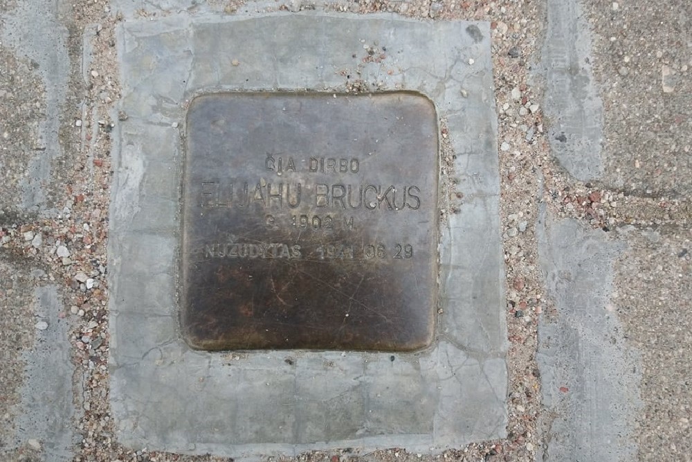 Stolperstein Turgaus aiktė (13?)